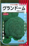 送料無料　[ブロッコリー]　グランドーム　2000粒　(株)サカタのタネ