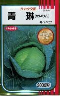 送料無料　[キャベツ]　青琳　2000粒　（株）サカタのタネ