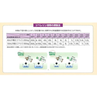 画像6: 農薬　植物成長調整剤　ジベレリン　液剤　40ml