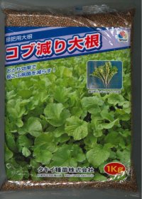 [緑肥]　大根　コブ減り大根 1kg　タキイ種苗（株）