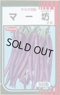 送料無料　[なす]　マー坊　500粒　(株)サカタのタネ