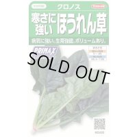 送料無料　[ほうれんそう]　クロノス　約900粒　(株)サカタのタネ　実咲350（003012）