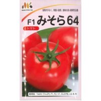 [トマト]　大玉トマト　みそら64　8粒　ヴィルモランみかど