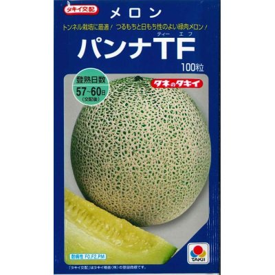 画像1: [メロン]　パンナＴＦ　100粒　タキイ種苗（株）