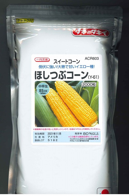 爆買い！】 とうもろこし 白い恵味 2000粒 トウモロコシ 玉蜀黍