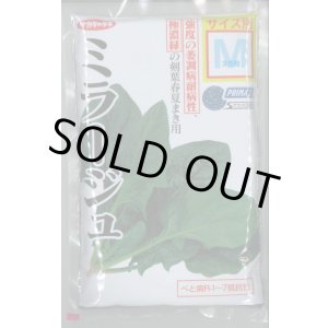 画像: [ほうれんそう] ミラージュ 種子サイズ：M 3万粒 （株）サカタのタネ