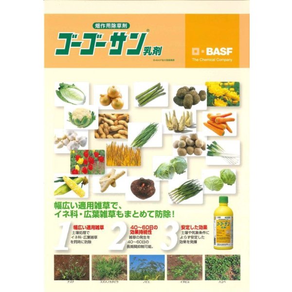 画像3: 農薬　除草剤　ゴーゴーサン乳剤　500ml (3)