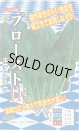 画像: 野菜種　ほうれんそう　プロースト11　20ml（約900粒）　ナント種苗（株）