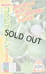 画像: [キャベツ] コールラビ コラビグリーン 60粒 ナント種苗(株)