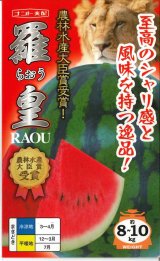 画像: [スイカ]　大玉スイカ　羅皇（らおう）　7粒　ナント種苗（株）