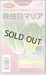 画像: [レタス] ロメインレタス 晩抽ロマリア ペレット種子100粒 タキイ種苗(株)