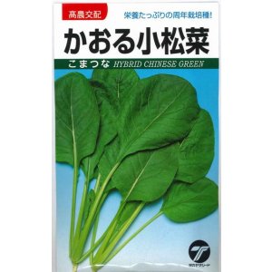 画像: 送料無料　[小松菜]　かおる小松菜　小袋　(株)タカヤマシード