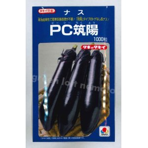 画像: [なす]　送料無料！　PC筑陽　1000粒　タキイ種苗（株）