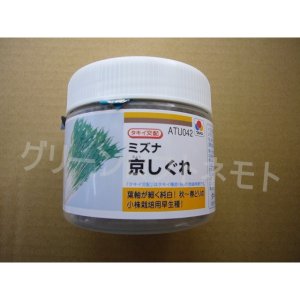 画像: [葉物]　水菜　京しぐれ　ペレット5000粒　タキイ種苗