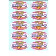 画像2: 青果シール　とうもろこし　ミエルコーン　100枚　 (2)
