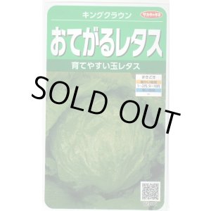 画像: 送料無料　[レタス]　キングクラウン　約550粒　(株)サカタのタネ　実咲350（003025）