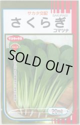 画像: 送料無料 [小松菜] さくらぎ 20ml （株）サカタのタネ