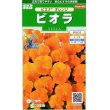 画像1: 花の種　ビオラ　ピエナ　オレンジ　20粒　　サカタのタネ（株）実咲250 (1)