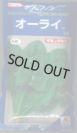 画像: 送料無料　[ほうれんそう]　オーライ　1dl　タキイ種苗(株)