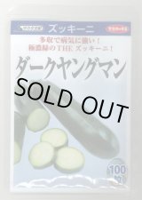 画像: 送料無料　[ズッキーニ]　ダークヤングマン　100粒　(株)サカタのタネ