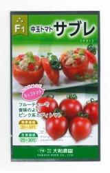 画像: [トマト/中玉トマト]　サブレトマト　18粒　大和農園
