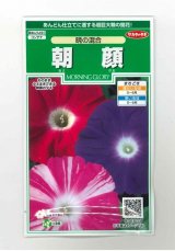 画像: 送料無料　花の種　朝顔　暁の混合　小袋　(株)サカタのタネ　実咲250（026192）