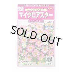 画像: 送料無料　花の種　マイクロアスター　ステラトップローズ　小袋　(株)サカタのタネ　実咲350（026091）