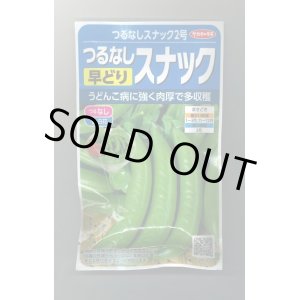 画像: [えんどう]　つるなしエンドウ　スナック2号　約55粒　　サカタのタネ（株）　実咲300