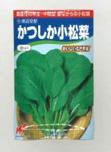 画像: 送料無料　[小松菜]　かつしか　20ml　渡辺農事（株）