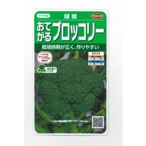 画像: 送料無料　[ブロッコリー]　緑嶺　約110粒　(株)サカタのタネ　実咲450（002930）