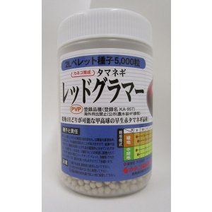 画像: 送料無料　[たまねぎ]　レッドグラマー（PVP)　ペレット5千粒　カネコ種苗（株）
