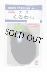 画像: 送料無料　[なす]　くろわし　60粒　タキイ種苗(株)　DF
