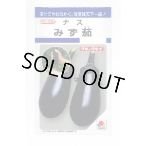 画像: 送料無料　[なす]　みず茄子　50粒　タキイ種苗(株)　DF
