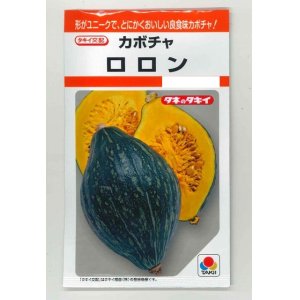 画像: 送料無料　[かぼちゃ]　ロロン　8粒　タキイ種苗(株)　RF