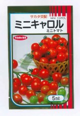 画像: 送料無料　[トマト/ミニトマト]　ミニキャロル　5ml　(株)サカタのタネ