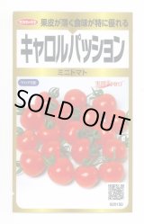 画像: 送料無料　[トマト/ミニトマト]　キャロルパッション　40粒　(株)サカタのタネ　実咲PRO