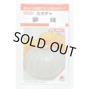 画像: 送料無料　[かぼちゃ]　夢味　9粒　タキイ種苗　RF