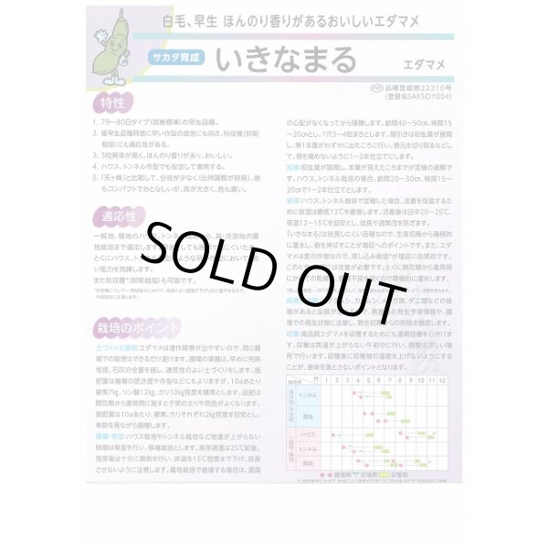 画像3: [枝豆] いきなまる 1L (株)サカタのタネ (3)