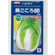 画像1: 送料無料　[白菜]　黄ごころ80　20ml　タキイ種苗(株) (1)