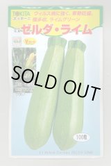 画像: 送料無料　[ズッキーニ]　ゼルダ・ライム　100粒　トキタ種苗(株)