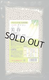 画像: [大根]　美春　ペレット種子5000粒　カネコ種苗（株）