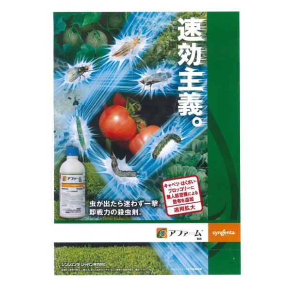 画像2: 農薬　殺虫剤　アファーム乳剤　500ml (2)