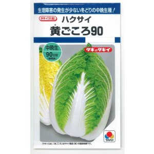 画像: 送料無料　[白菜]　黄ごころ90　1ml（約220粒）　タキイ種苗(株)　DF