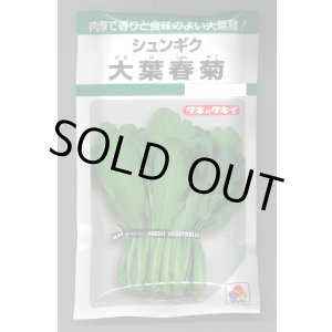 画像: 送料無料　[春菊]　大葉春菊　90ml　タキイ種苗(株)　GF