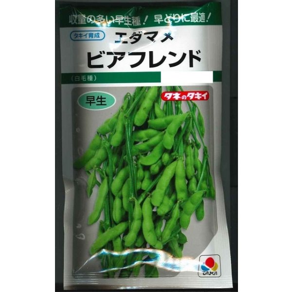 画像1: 送料無料　[枝豆]　ビアフレンド　35ml　タキイ種苗(株)　GF (1)