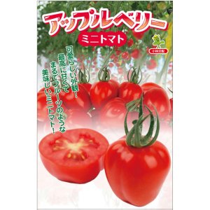 画像: [トマト/ミニトマト]　アップルベリー小袋（７粒）小林種苗