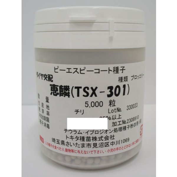 画像1: 送料無料　[ブロッコリー]　恵麟　コート5千粒　トキタ種苗(株) (1)