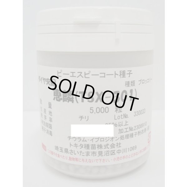 画像1: 送料無料　[ブロッコリー]　恵麟　コート5千粒　トキタ種苗(株) (1)