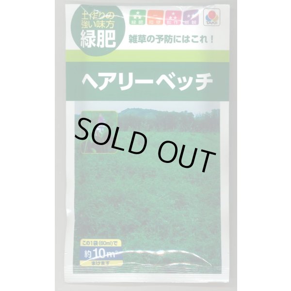 画像1: 送料無料　[緑肥]　大麦(緑肥用)ヘアリーベッチ・ナモイ　小袋(約10平方メートル分) (1)