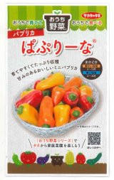 画像: [パプリカ]　ぱぷりーな　12粒　（株）サカタのタネ　実咲500